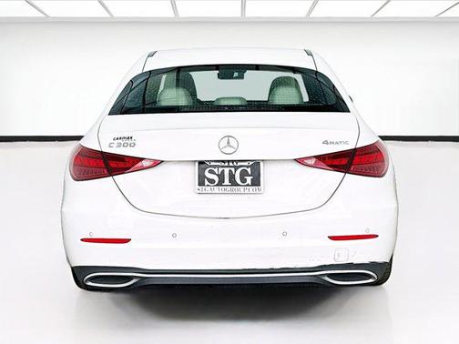 White 2023 Mercedes-Benz C-Class C 300 4MATIC