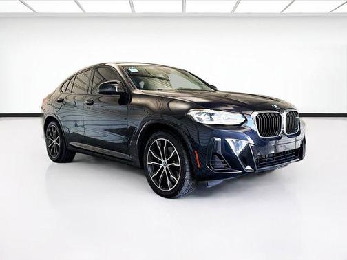 Carbon Black Metallic 2023 BMW X4 M40i