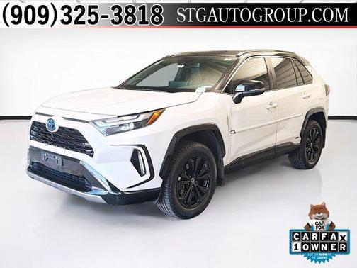 Midnight Black Metallic 2023 Toyota RAV4 Hybrid SE