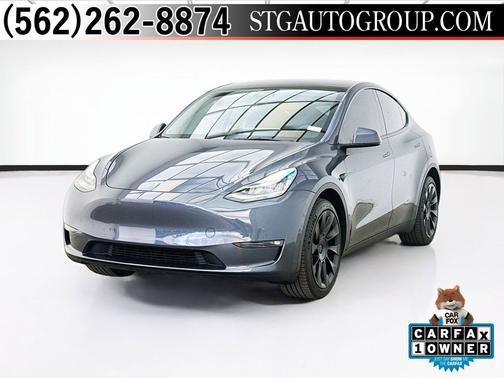 Deep Blue Metallic 2022 Tesla Model Y Long Range Dual Motor All-Wheel Drive