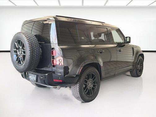 Santorini Black Metallic 2024 Land Rover Defender 110 P400 X-Dynamic SE