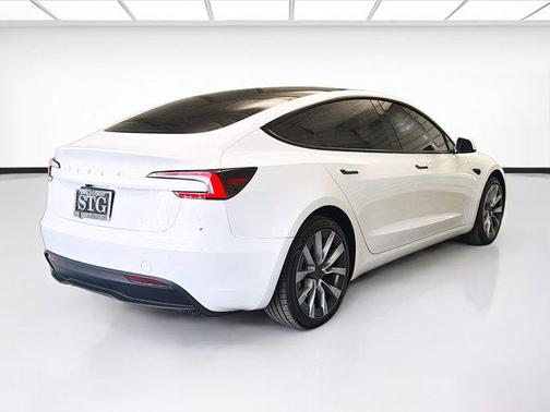 Pearl White 2025 Tesla Model 3 Standard Range