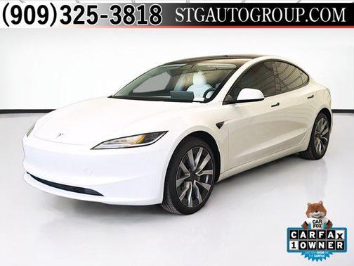 Pearl White 2025 Tesla Model 3 Standard Range