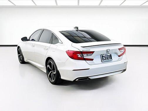 Platinum White 2021 Honda Accord Sport 1.5T