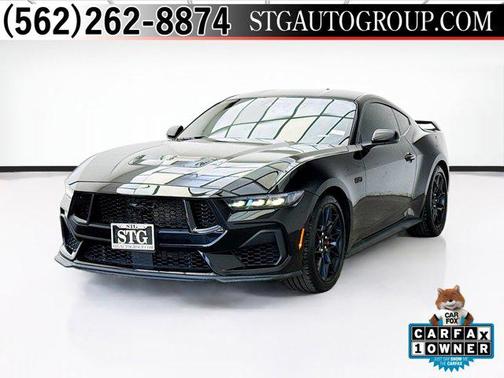 Shadow Black 2024 Ford Mustang GT Premium