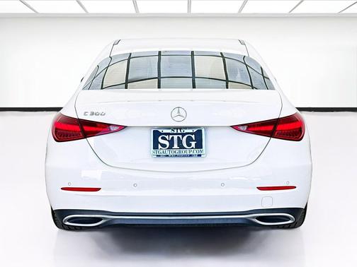 White 2022 Mercedes-Benz C-Class Sedan