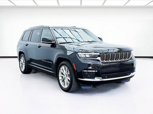 Diamond Black Crystal Pearlcoat 2021 Jeep Grand Cherokee L Summit