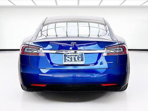 Deep Blue Metallic 2021 Tesla Model S Long Range