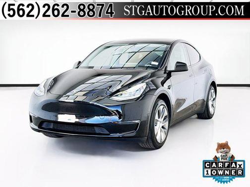 Solid Black 2023 Tesla Model Y Long Range Dual Motor All-Wheel Drive