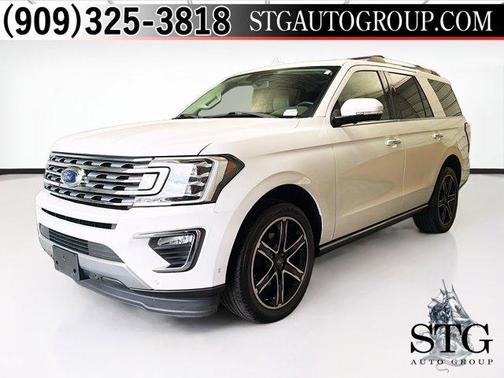 Star White Metallic Tri-Coat 2020 Ford Expedition Limited