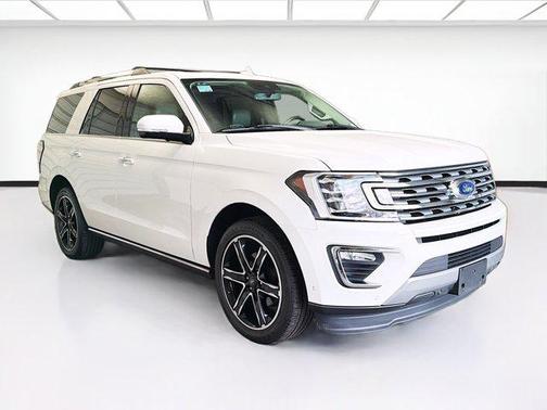Star White Metallic Tri-Coat 2020 Ford Expedition Limited