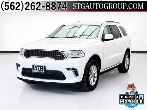 White Knuckle Clearcoat 2022 Dodge Durango SXT RWD