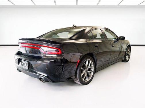 Pitch Black Clearcoat 2023 Dodge Charger GT