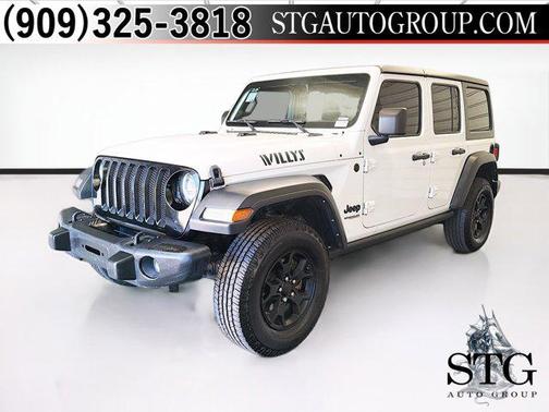 Bright White Clearcoat 2021 Jeep Wrangler Unlimited Sport