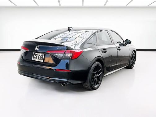 Crystal Black Pearl 2022 Honda Civic Sport