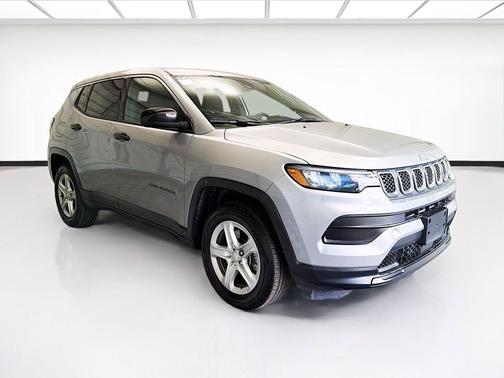 Billet Silver Metallic Clearcoat 2023 Jeep Compass Sport
