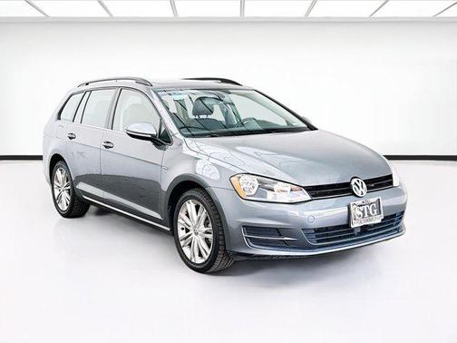 Platinum Gray Metallic 2016 Volkswagen Golf SportWagen TSI Limited Edition
