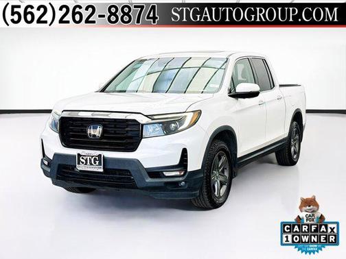 Platinum White Pearl 2022 Honda Ridgeline RTL-E