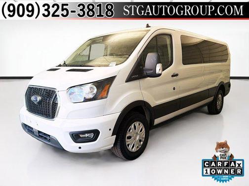Oxford White 2024 Ford Transit-350 XLT