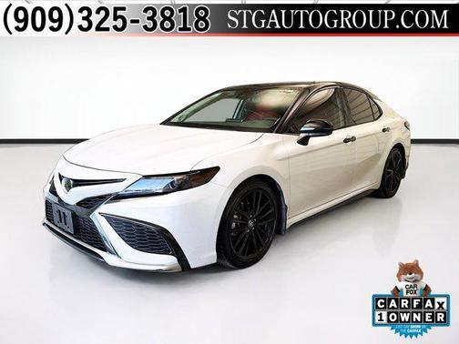 Midnight Black Metallic 2024 Toyota Camry XSE