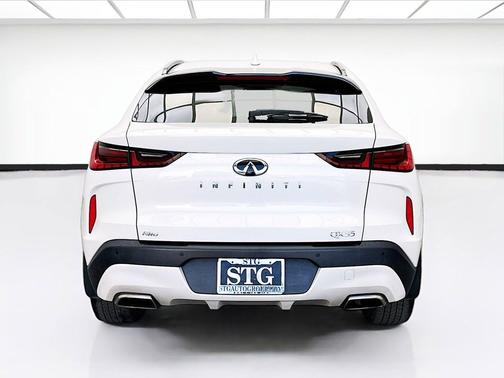 Majestic White 2023 INFINITI QX55 ESSENTIAL