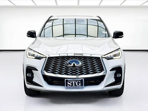 Majestic White 2023 INFINITI QX55 ESSENTIAL
