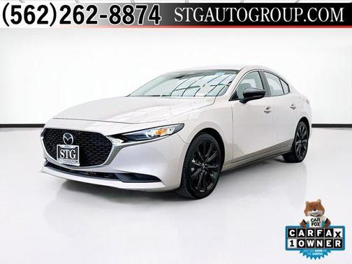Platinum Quartz Metallic 2024 Mazda Mazda3 2.5 S Select Sport