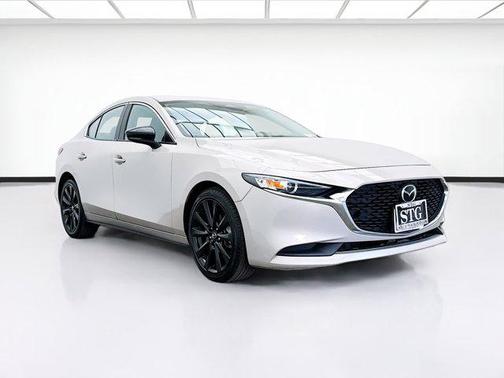 Platinum Quartz Metallic 2024 Mazda Mazda3 2.5 S Select Sport