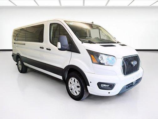Oxford White 2024 Ford Transit-350 XLT