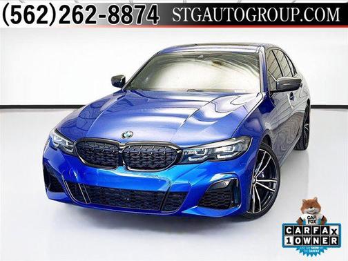 Portimao Blue Metallic 2022 BMW M340 M340i Sedan