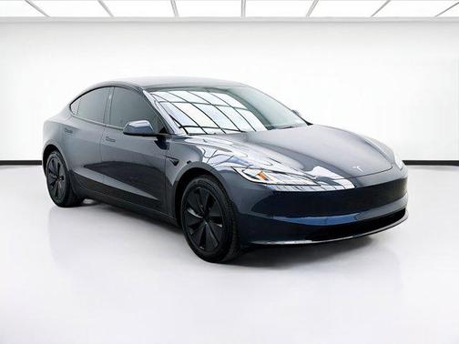 Deep Blue Metallic 2025 Tesla Model 3 Long Range