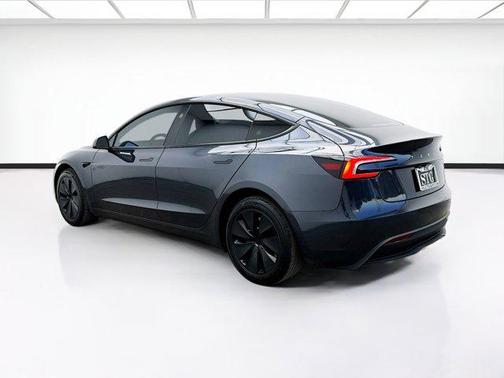 Deep Blue Metallic 2025 Tesla Model 3 Long Range