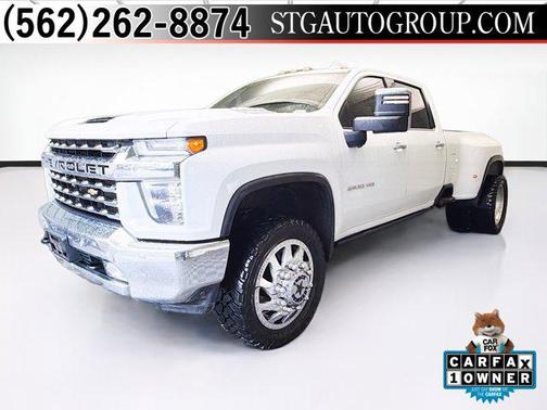 Summit White 2020 Chevrolet Silverado 3500 LTZ