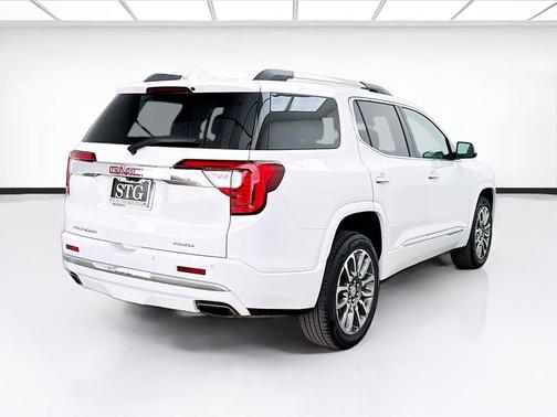 Summit White 2021 GMC Acadia Denali