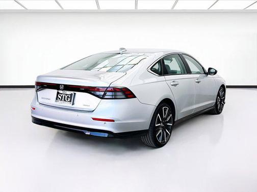 Solar Silver Metallic 2024 Honda Accord Hybrid Touring