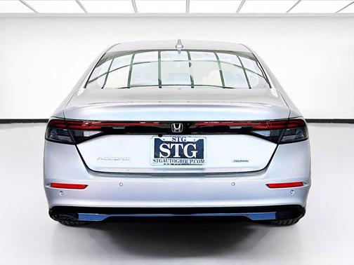 Solar Silver Metallic 2024 Honda Accord Hybrid Touring
