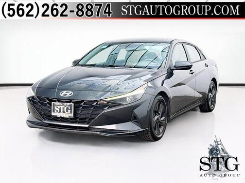 Portofino Gray 2021 Hyundai ELANTRA SEL