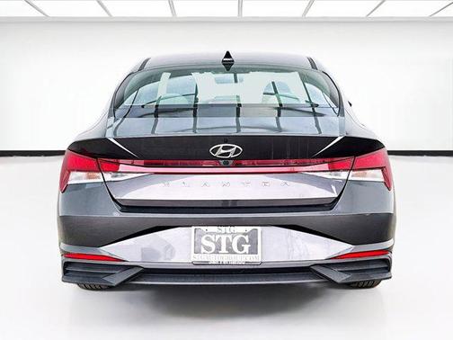 Portofino Gray 2021 Hyundai ELANTRA SEL