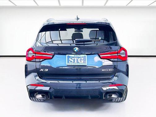 Black Sapphire Metallic 2024 BMW X3 sDrive30i