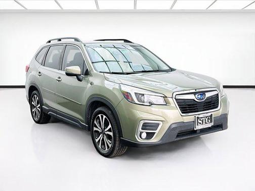 Jasper Green Metallic 2021 Subaru Forester Limited