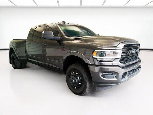 Granite Crystal Metallic Clearcoat 2022 RAM 3500 Laramie Mega Cab 4x4 6'4' Box