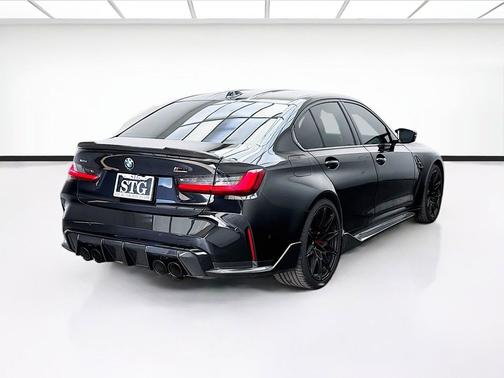 Black Sapphire Metallic 2024 BMW M3 Competition xDrive
