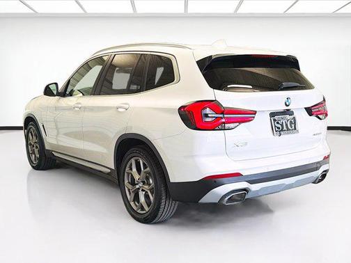 White Metallic 2024 BMW X3 sDrive30i
