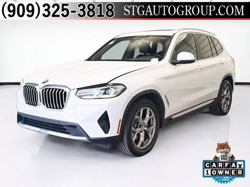 White Metallic 2024 BMW X3 sDrive30i
