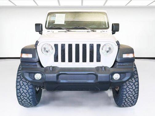 Bright White Clearcoat 2023 Jeep Wrangler Sport