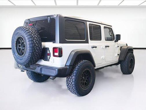 Bright White Clearcoat 2023 Jeep Wrangler Sport