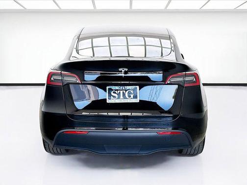 Solid Black 2024 Tesla Model Y Long Range Single Motor Rear-Wheel Drive