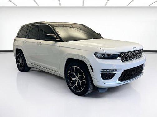 Bright White Clearcoat 2023 Jeep Grand Cherokee 4xe Summit Reserve
