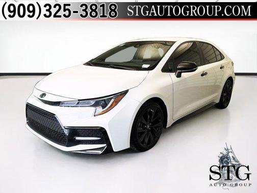 White 2022 Toyota Corolla SE