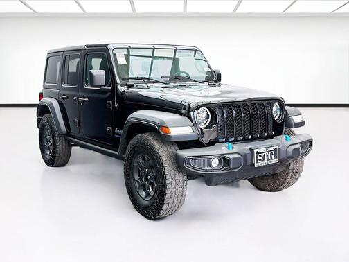 Black Clearcoat 2023 Jeep Wrangler 4xe Willys
